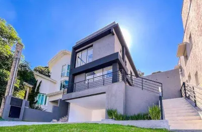 Casa à venda em santana de parnaíba,  alphaville, com 4 suítes, com 278 m², residencial valville 1
