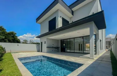 Casa à venda em santana de parnaíba, sítio do rosário, com 3 suítes, com 273 m², reserva santa anna