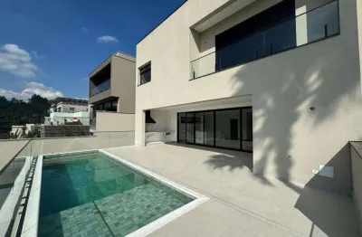 Casa à venda em santana de parnaíba,  alphaville, com 4 suítes, com 390 m², gênesis 2