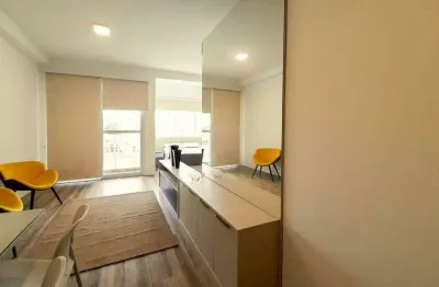 Apartamento para alugar em santana de parnaíba,  alphaville, com 1 quarto, com 45 m²