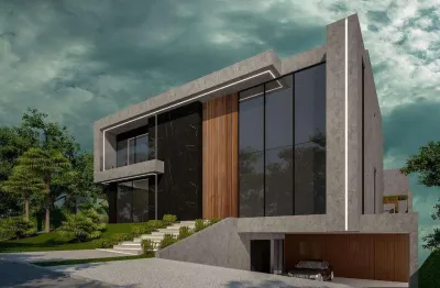 Casa à venda em santana de parnaíba, alphaville, com 4 suítes, com 576 m², gênesis 1