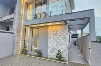 Casa à venda em santana de parnaíba, villas do jaguari, com 3 suítes, com 148 m²