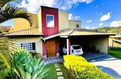 Casa à venda em santana de parnaíba, residencial santa helena - gleba ii, com 4 quartos, com 283 m²