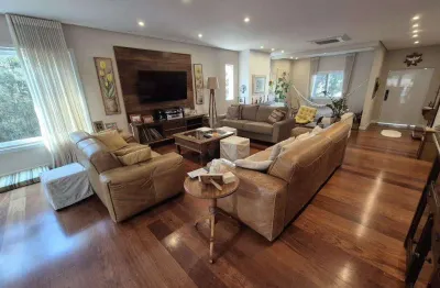 Casa para alugar em santana de parnaíba,  alphaville, com 4 suítes, com 470 m², residencial melville