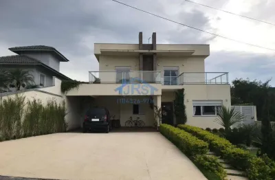 Sobrado à venda em jandira, jardim do golf i, com 3 suítes, com 375 m², condomínio santa maria