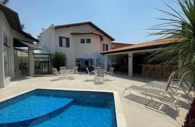 Sobrado à venda em cotia, são paulo ii, com 3 suítes, com 570 m², residencial são paulo ii