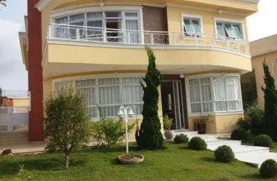 Sobrado à venda em santana de parnaíba,  alphaville, com 4 suítes, com 438 m²