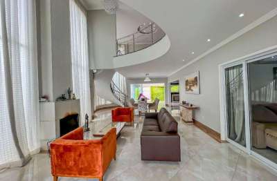 Casa à venda em jandira, altos de são fernando, com 4 suítes, com 490 m², reserva nature