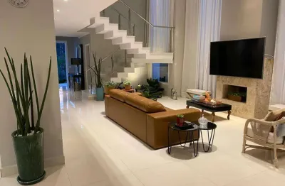 Casa à venda e para alugar em santana de parnaíba, alphaville, com 5 suítes, com 340 m², gênesis 1