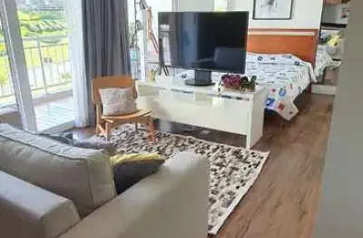 Estúdio para alugar em santana de parnaíba, alphaville, com 1 quarto, com 50 m²