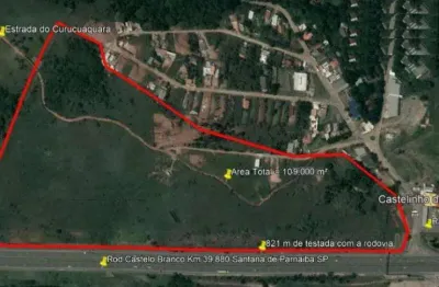 Área à venda em santana de parnaíba, recanto maravilha iii, área rodovia castelo branco