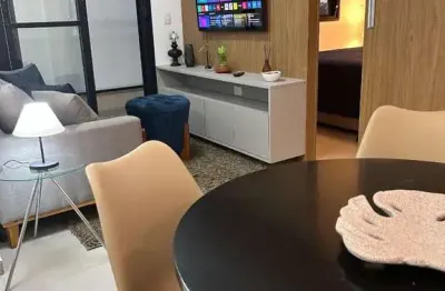 Apartamento para alugar em Barueri, Empresarial 18 do Forte, com 1 quarto, com 46 m²