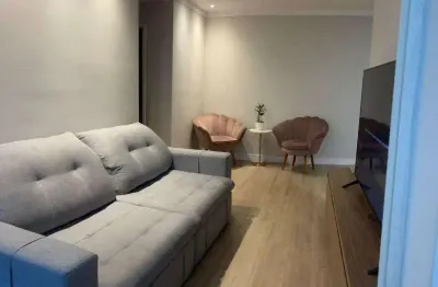 Apartamento à venda em barueri, jardim tupanci, com 2 quartos, com 76 m²