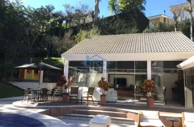 Sobrado com 5 dormitórios à venda, 597 m² por r$ 5.200.000,00 - residencial dez (alphaville) - santana de parnaíba/sp
