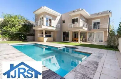 Sobrado à venda em santana de parnaíba, residencial onze (alphaville), com 4 suítes, com 460 m²
