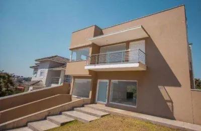 Sobrado à venda em cotia, são paulo ii, com 4 suítes, com 500 m², residencial são paulo ii