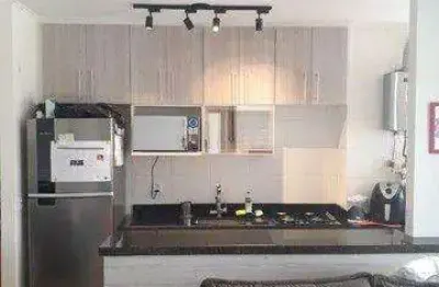 Apartamento à venda em cotia, gramado, com 2 quartos, com 52 m², condomínio harmonia ilumini