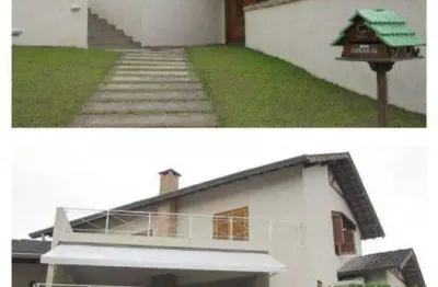 Sobrado à venda em jandira, jardim do golf i, com 4 suítes, com 500 m², condomínio nova higienópolis