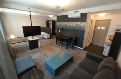 Hotel para alugar em barueri, alphaville industrial, com 1 suíte, com 52 m²