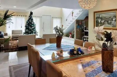 Sobrado à venda em embu das artes, parque das artes, com 4 quartos, com 368 m²