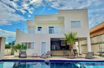 Sobrado à venda em jandira, parque nova jandira, com 5 suítes, com 440 m², condominio beverly hills