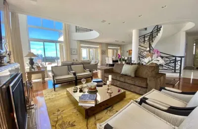 Casa com 5 dormitórios à venda, 1000 m² por r$ 10.800.000,00 - tamboré 10 - santana de parnaíba/sp
