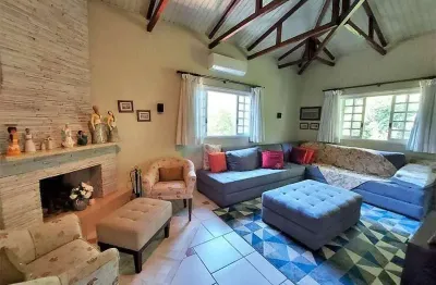 Casa à venda em cotia, paisagem casa grande, com 4 quartos, com 350 m², condomínio palos verdes