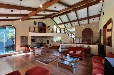 Sobrado com 5 dormitórios à venda, 1200 m² por r$ 6.600.000,00 - parque silvino pereira - cotia/sp