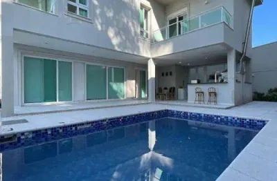 Casa à venda em santana de parnaíba, alphaville, com 4 suítes, com 450 m², gênesis 1