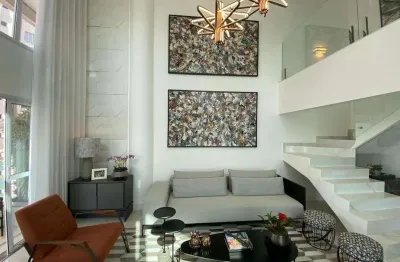 Apartamento duplex à venda em barueri, alphaville, com 2 quartos, com 120 m²