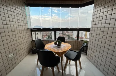 Apartamento 3 dorms c/ suíte,  2 vagas, 107 m, santos, embaré,