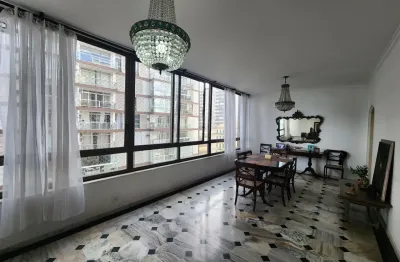 Apartamento com elevador privativo vista para o mar com 4 dormitórios no gonzaga
