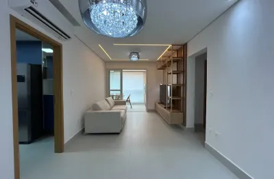 Apartamento com 2 dormitorios, 2 vagas de garagem, 99m - santos- aparecida