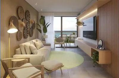 Flat para venda em tamandaré, praia dos carneiros, 1 dormitório, 1 suíte, 1 banheiro