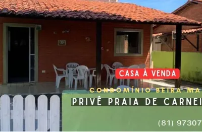 Casa para venda em tamandaré, praia dos carneiros, 4 dormitórios, 2 suítes, 3 banheiros, 1 vaga