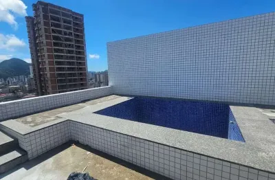 Cobertura com piscina privativa à venda na Guilhermina, em Praia Grande SP