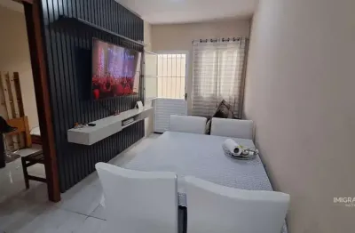 Casa em condomínio fechado com 2 quartos à venda na Rua Lindaura dos Santos Aguiar, 363, Jardim Princesa, Praia Grande