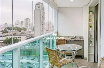 Apartamento com 1 dormitório à venda, 45 m² por r$ 650.000 - vila gomes cardim - são paulo/sp