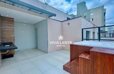 Cobertura com 2 dormitórios à venda, 110 m² por r$ 850.000,00 - vila carrão - são paulo/sp
