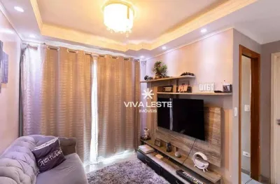 Apartamento com 2 dormitórios à venda, 50 m² por r$ 288.000,00 - vila carmosina - são paulo/sp