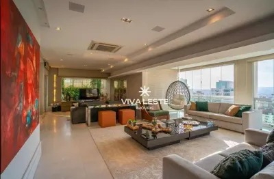 Cobertura com 4 dormitórios à venda, 343 m² por r$ 8.900.000,00 - alto da mooca - são paulo/sp