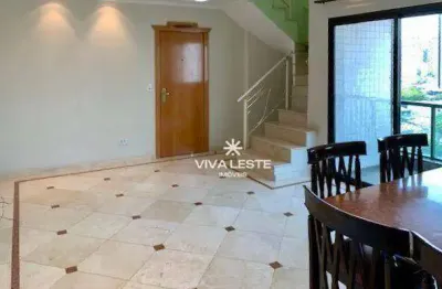 Cobertura com 3 dormitórios à venda, 250 m² por r$ 2.340.000,00 - tatuapé - são paulo/sp