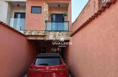 Sobrado com 3 dormitórios à venda, 122 m² por r$ 660.000,00 - cidade patriarca - são paulo/sp