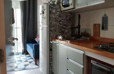 Apartamento com 1 dormitório, 28 m² - venda por r$ 300.000,00 ou aluguel por r$ 2.600,00/mês - vila ema - são paulo/sp