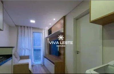 Apartamento com 1 dormitório para alugar, 37 m² por r$ 2.420,00/mês - vila ema - são paulo/sp