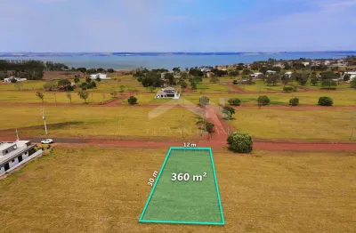 Lote de 360m² no Riviera IV por R$40mil | Vista para a Represa e 900m do Clube