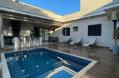 Casa térrea com 3 suítes - piscina - cond. golden park (esquina)
