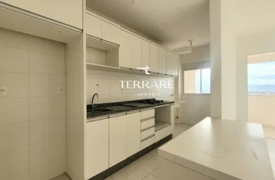 Apartamento com 2 dormitórios, cozinha planejada e vista panorâmica em são josé – jardim cidade de florianópolis