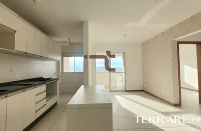 Apartamento com 2 dormitórios, cozinha planejada e vista panorâmica em são josé – jardim cidade de florianópolis