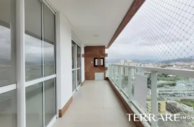 Apartamento à venda no centro de palhoça, sc — 3 dormitórios (1 suíte), varanda e lazer completo